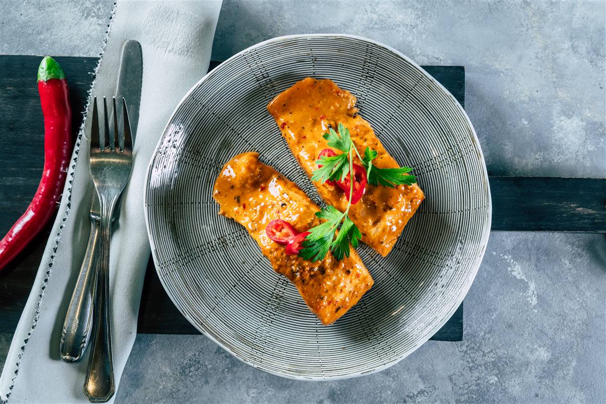 Mexican-style Salmon Fillet