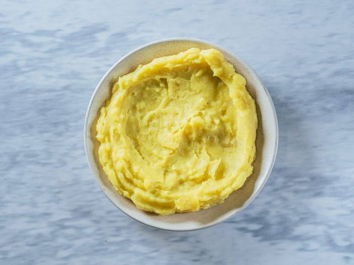 Mashed Potatoes with Turmeric