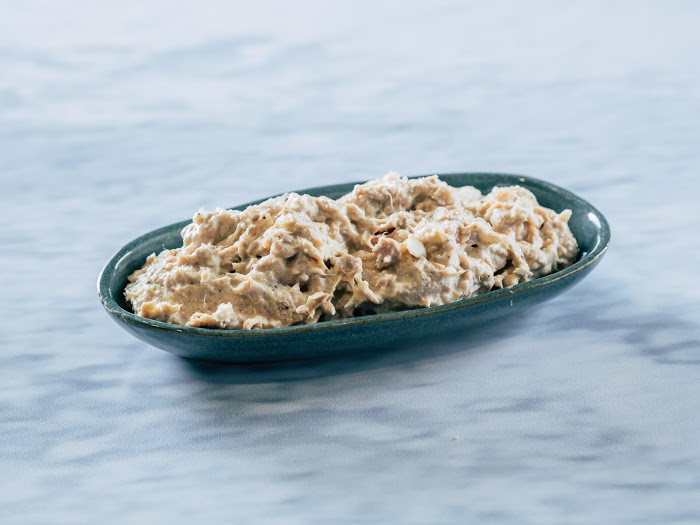 Home-style Tuna Salad with Mayo and Pickles