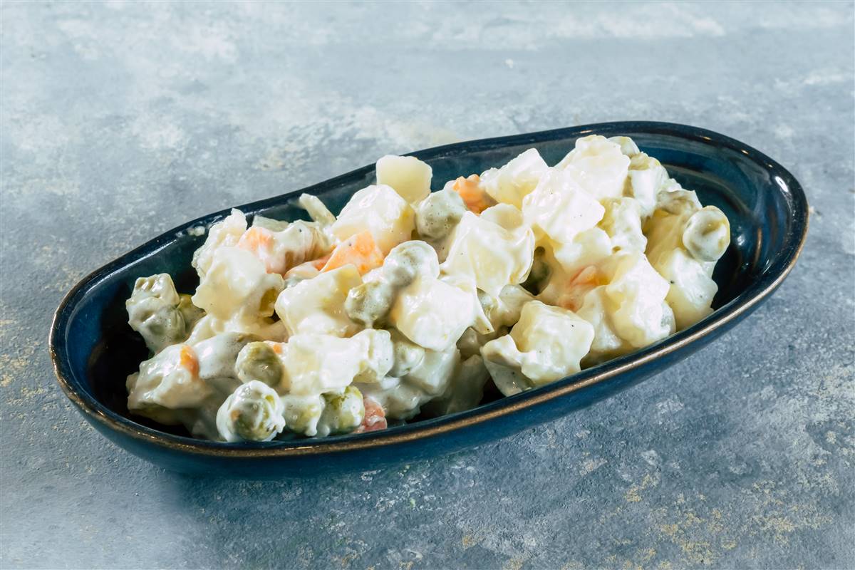 Traditional Potato Salad with Mayo