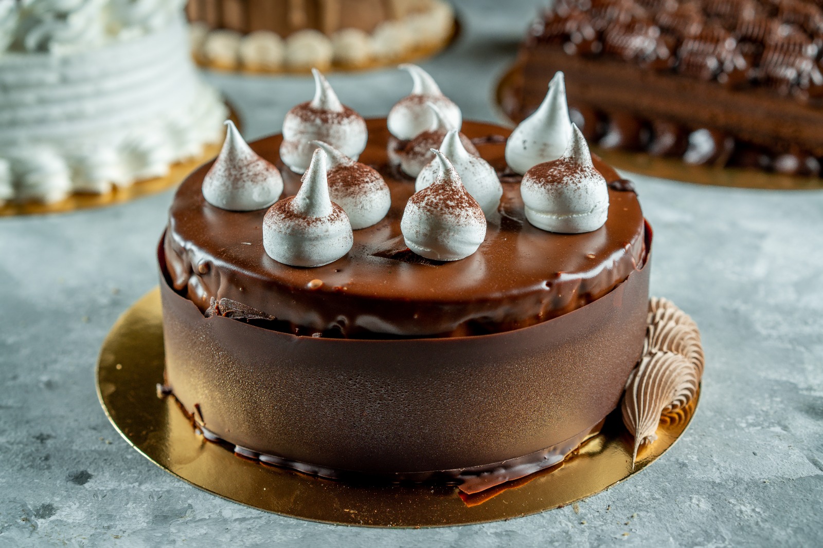 Belgian Chocolate Mousse Cake