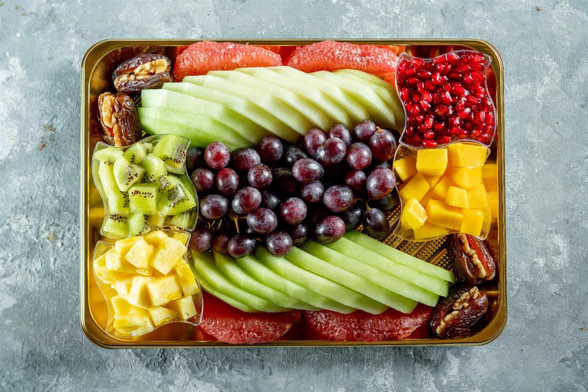 A designed fruit plate